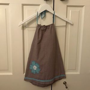 Brown and Teal Dress / Size 4T